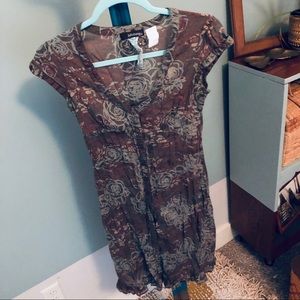 lightweight scoop neck Dress